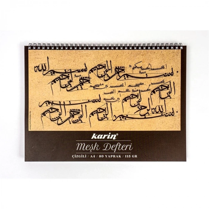 KARİN MEŞK DEFTERİ  ÇİZGİLİ A4 80yp. 115gr.