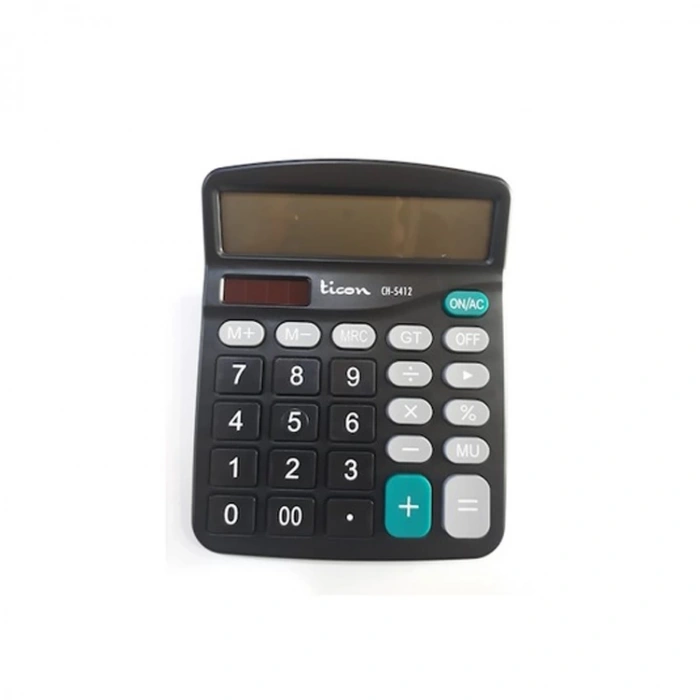 TİCON CH-5412 HESAP MAKİNESİ 12 HANE
