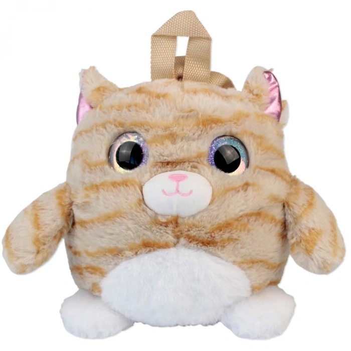 CEM DOLPHIN PBG-22-E PELUŞ SIRT ÇANTASI - KEDİ