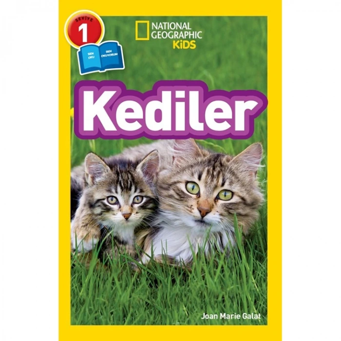NATIONAL GEOGRAPHIC KIDS -  KEDİLER 1. SEVİYE