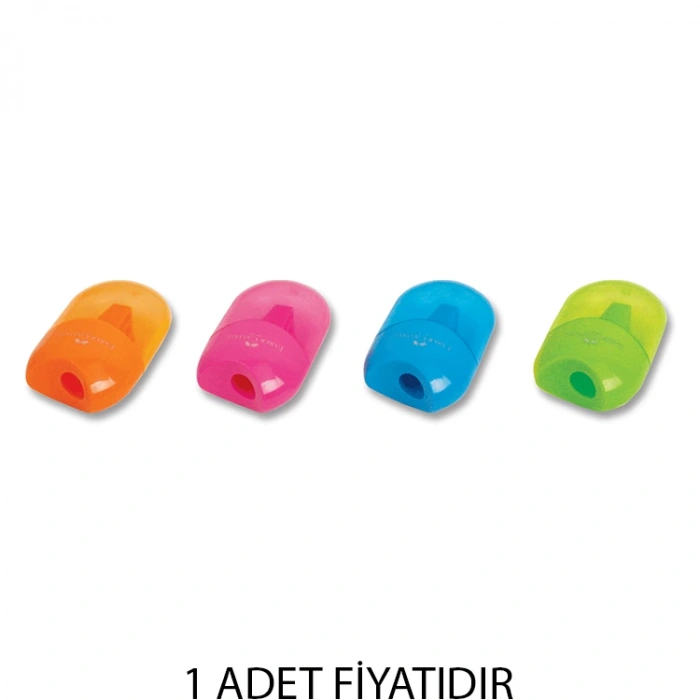 FABER CASTEL MİNİ APPLE NEON KALEMTRAŞ