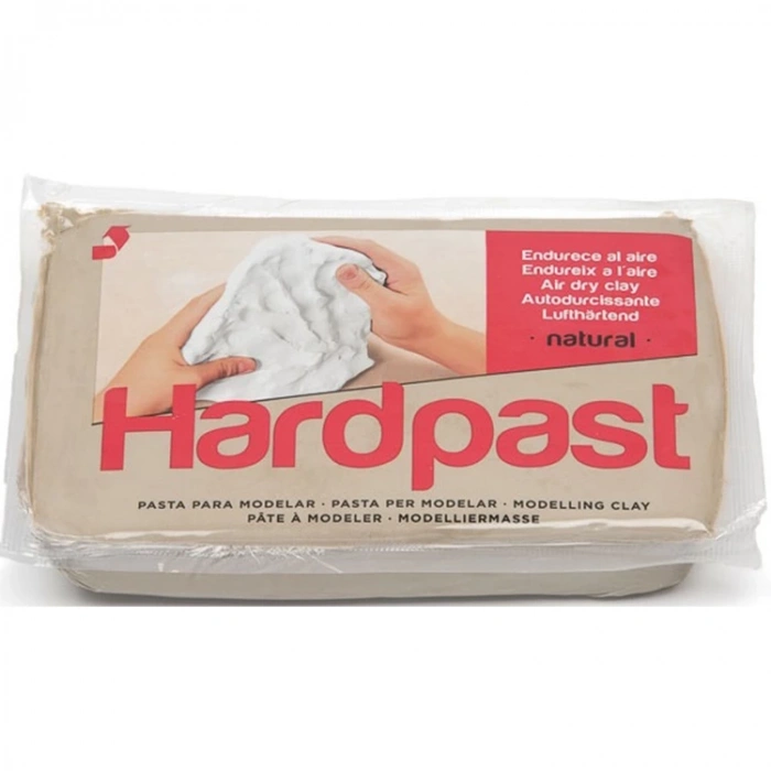 BISBAL HARDPAST SERAMİK HAMURU 1 KG NATURAL BEYAZ WC15A