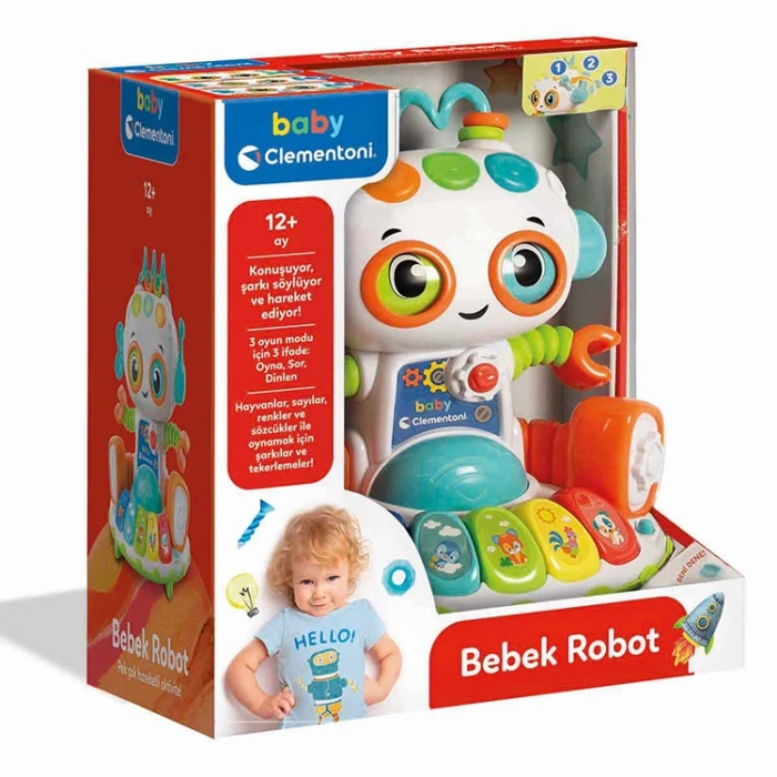 CLEMENTONI 64325 BEBEK ROBOT