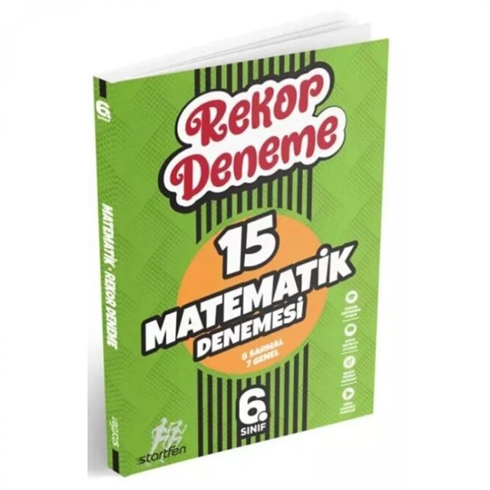 STARTFEN 6. SINIF MATEMATİK REKOR 15 DENEME