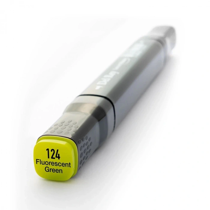 DEL REY TWIN MARKER  F124 FLUORESCENT GREEN