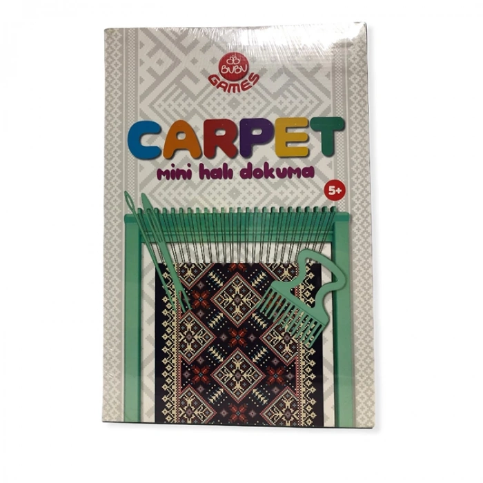 BU-BU GAMES CARPET BENİM HALIM -MİNİ HALI DOKUMA TEZGAHI BUBU-GM0051
