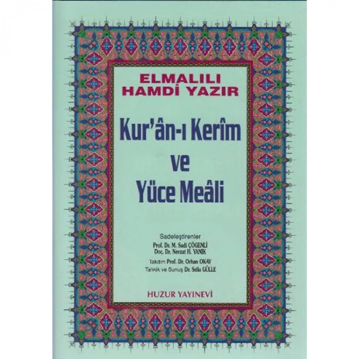 KURANI KERİM YÜCE MEALİ KÜÇÜK BOY (MAVİ)