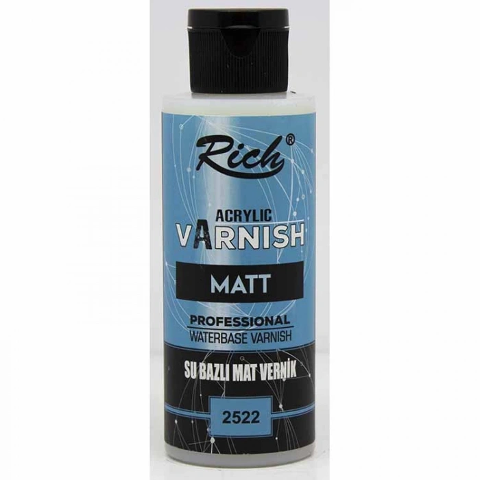 RİCH MTV-120-2522 SUBAZLI MAT VERNİK 120 CC