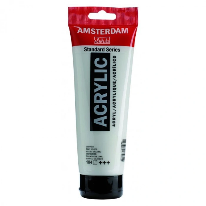 AMSTERDAM  RT17091042  AKRİLİK BOYA 120 ML. ZINC WHITE