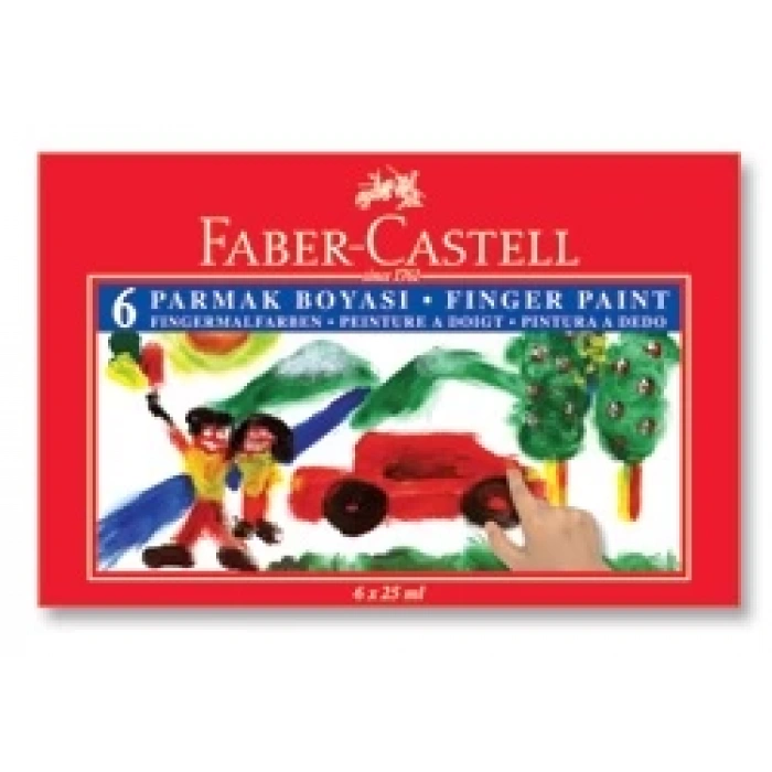 FABER CASTEL PARMAK BOYASI 6 RENK
