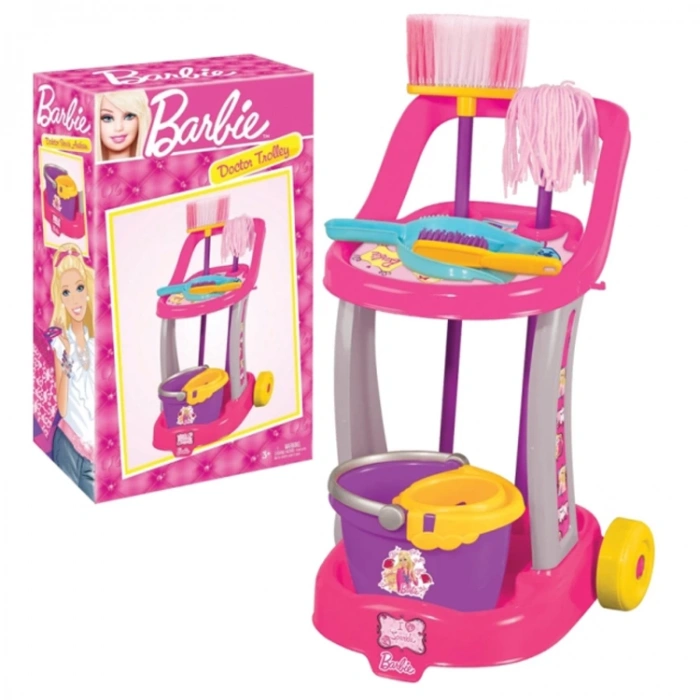DEDE 01970 BARBİE TEMİZLİK ARABASI
