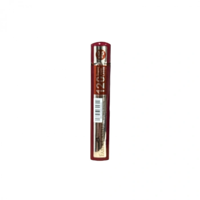 FABER CASTELL 120Lİ MİN 0.5 2B 60mm UÇ BORDO TÜP