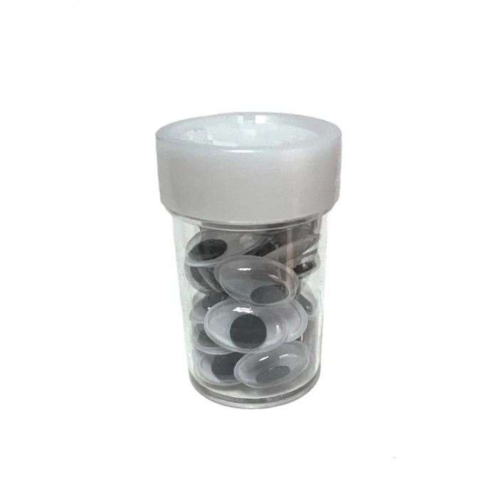 BU-BU YZ0001 OYNAR GÖZ SİYAH 10x15mm - TEKLİ