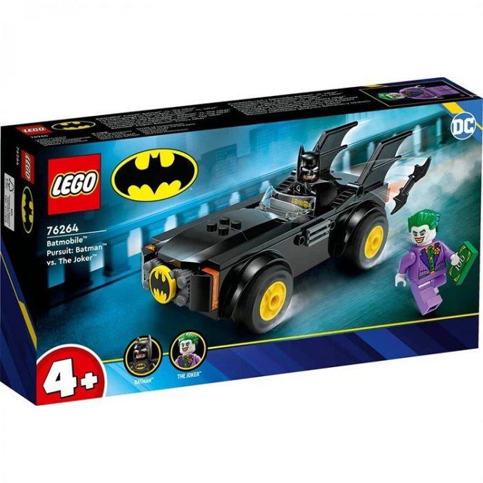 LEGO 76264 BATMOBİLE TAKİBİ BATMAN JOKERE KARŞI 54 PARÇA