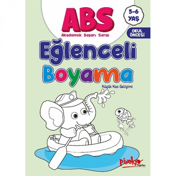 ABS 5-6 YAŞ EĞLENCELİ BOYAMA