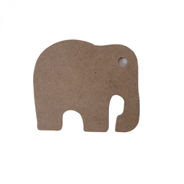 TEKNOPOİNT AHŞAP HOBİ OBJE18 6LI FİL FİGÜR