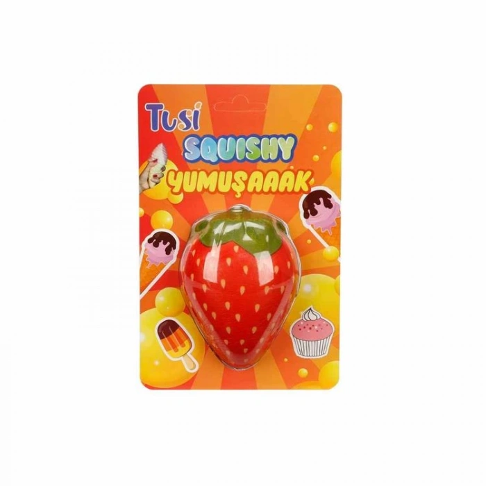 TUSİ SQUISHY ÇİLEK KÖPÜK OYUNCAK