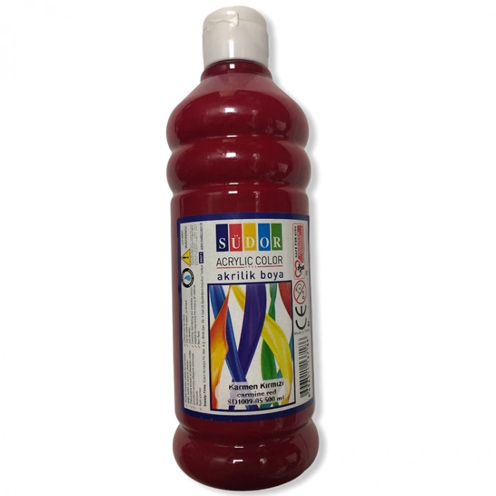 SÜDOR AKRİLİK BOYA 500 ML KARMEN