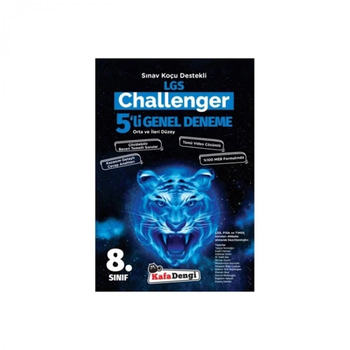 KAFADENGİ 8. SINIF CHALLENGER 5Lİ GENEL DENEME