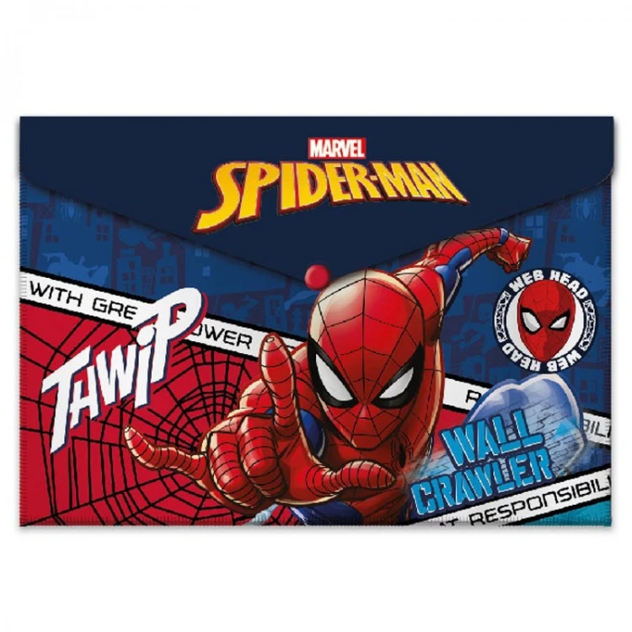 SPIDERMAN 43507 A4  ÇITÇITLI DOSYA WALL CRAWLER