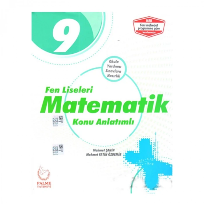PALME 9. SINIF MATEMATİK KONU ANLATIMLI - FEN LİSELERİ İÇİN