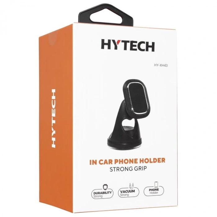 HYTECH  HY-XH43 UNİVERSAL AYARLANABİLİR VANTUZ+ IZGARA APARATLI ARAÇ İÇİ TELEFON TUTUCU