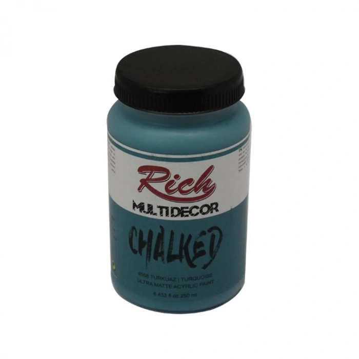 RİCH MDC-250-4558 MULTİ DECOR CHALKED 250 CC TURKUAZ