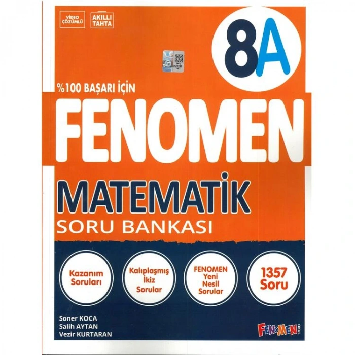 GAMA 8. SINIF FENOMEN MATEMATİK (A) YENİ NESİL SORU BANKASI