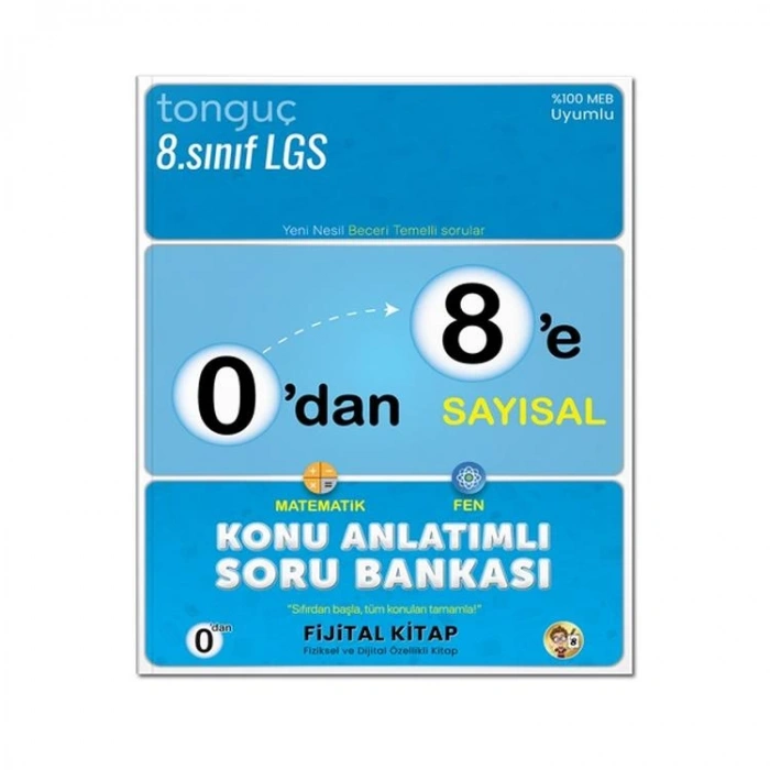 TONGUÇ 0DAN 8E SAYISAL KONU ANLATIMLI SORU BANKASI