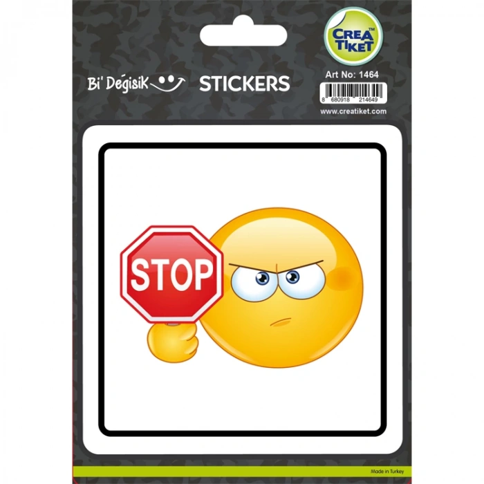 CREA Bİ DEĞİŞİK STICKER - STOP 1464