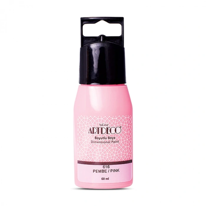 ARTDECO BOYUTLU BOYA 60 ml PEMBE 616