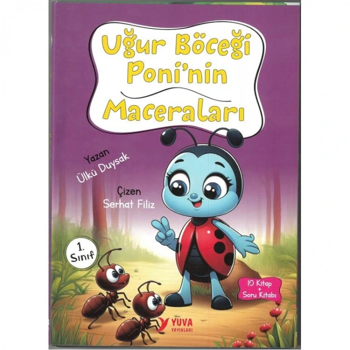 UĞUR BÖCEĞİ PONİNİN MACERALARI 10 KİTAP SET ( 1. SINIFLAR İÇİN)