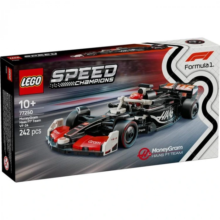 LEGO SPEED 77250 CHAMPIONS MONEYGRAM HAAS F1 TEAM VF-24 242 PARÇA 10+