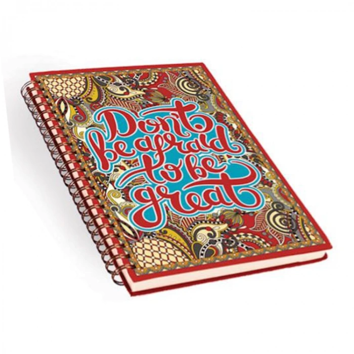 KESKİN 17X24 WALLART SPİRALLİ SERT KAPAK DEFTER 120 YP. KARELİ