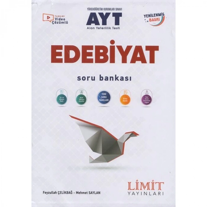 LİMİT AYT EDEBİYAT VİDEO ÇÖZÜMLÜ SORU BANKASI