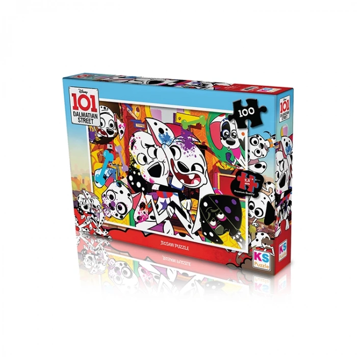 KS GAMES DAL714  101 DALMATION STREET YAPBOZ/PUZZLE 100 PARÇA