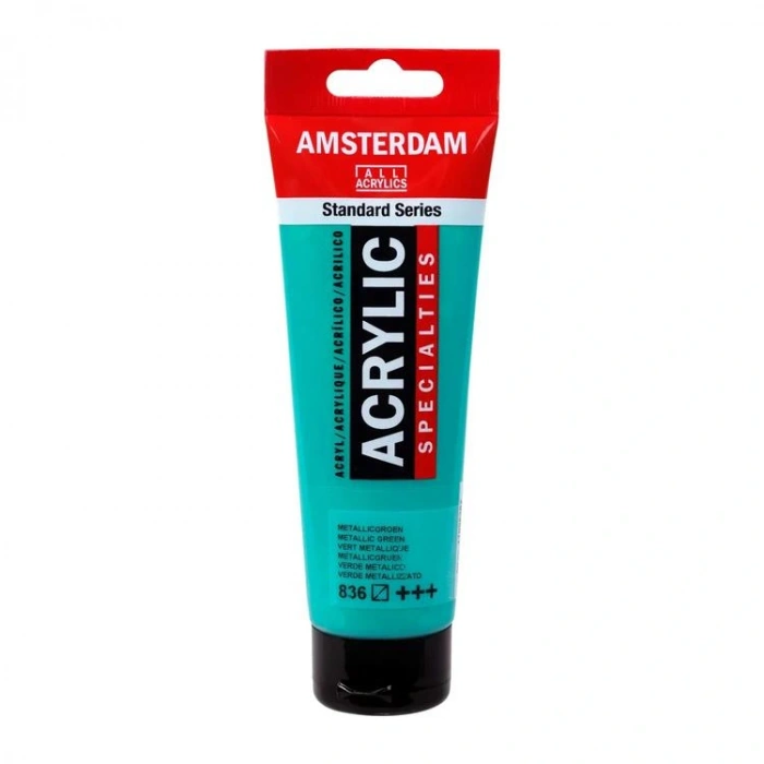 AMSTERDAM  RT17098362 AKRİLİK BOYA 120 ML METALLIC GREEN
