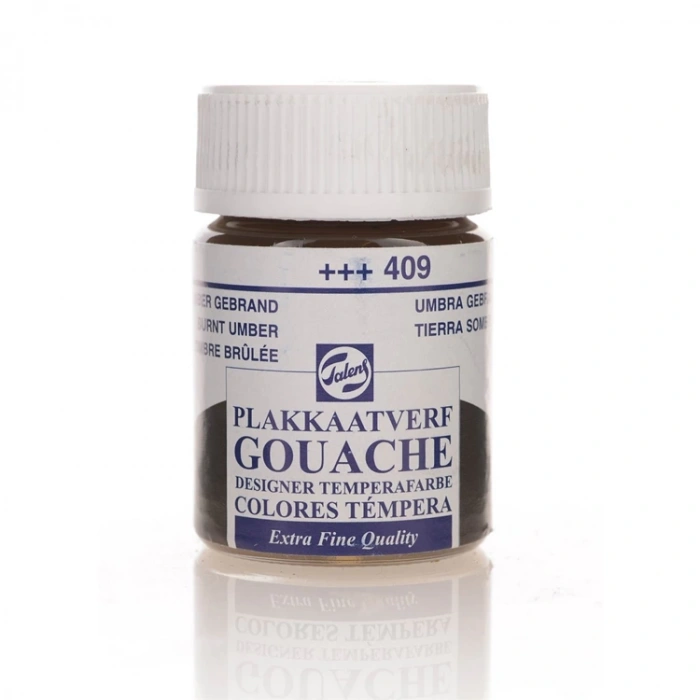 TALENS GUAJ BOYA BURNT UMBER16 ML  (409)