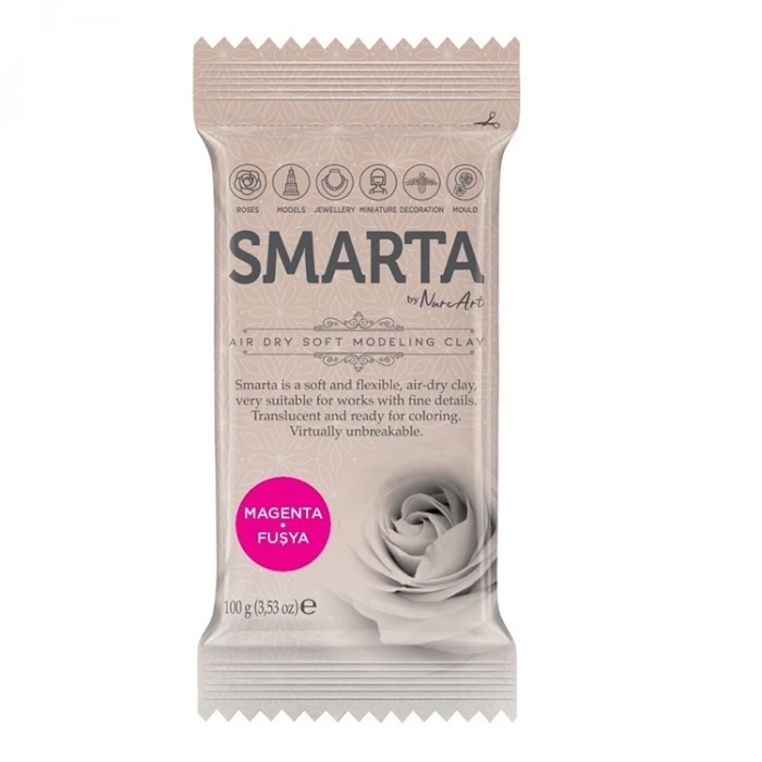 SMARTA MODELLEME KİL HAMURU 100 GR NO:10 FUŞYA (MAGENTA)