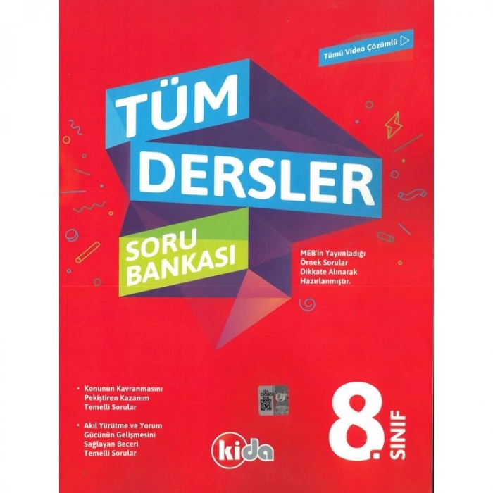 KİDA 8. SINIF TÜM DERSLER SORU BANKASI