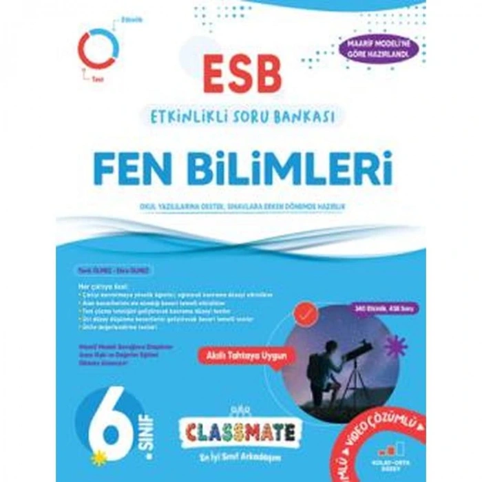OKYANUS 6. SINIF CLASSMATE FEN BİLİMLERİ ETKİNLİKLİ SORU BANKASI