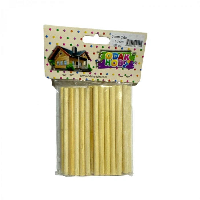 ODAK 0036 YUVARLAK ÇITA 6mm. 10cm. 30LU