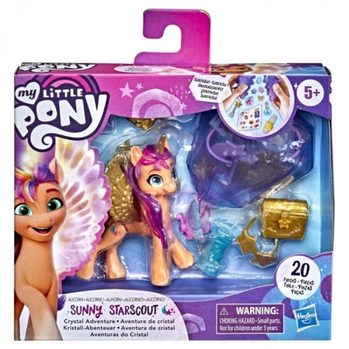 MY LITTLE PONY F3803/F1785 YENİ BİR NESİL KRİSTAL MACERA PONY FİGÜR SUNNY STARSCOUT