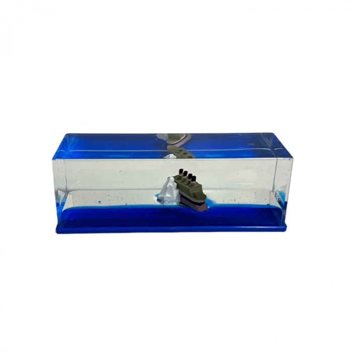 DK DK-01 MASAÜSTÜ DİKDÖRTGEN FANUS GEMİ