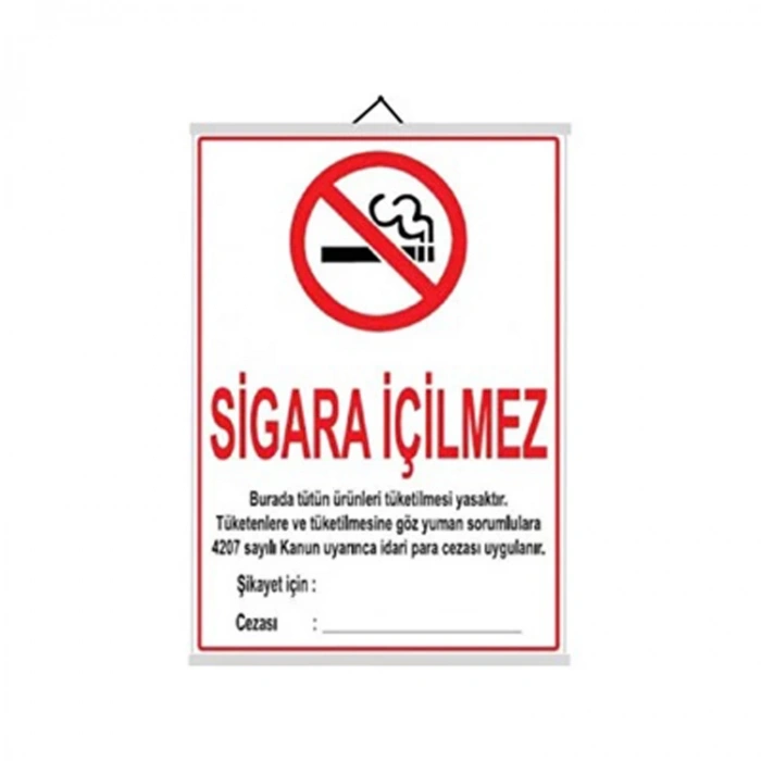 ODAK 777-124 50x70 SİGARA İÇİLMEZ LEVHASI