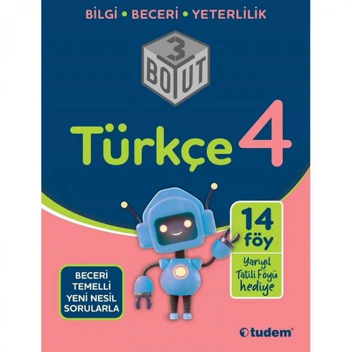 TUDEM 4. SINIF TÜRKÇE 3 BOYUT YENİ NESİL SORULARLA