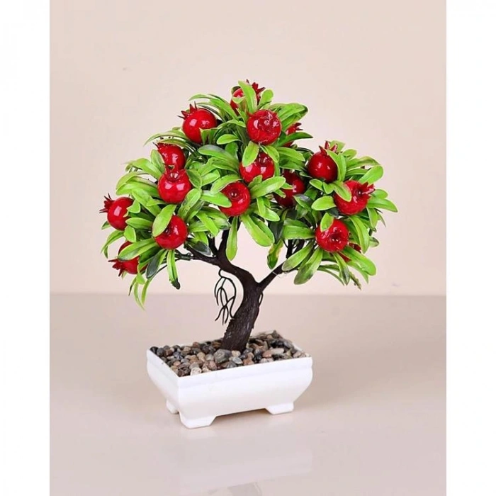 EVADEKOR 5698 YAPAY ÇİÇEK PLASTİK NAR AĞACI