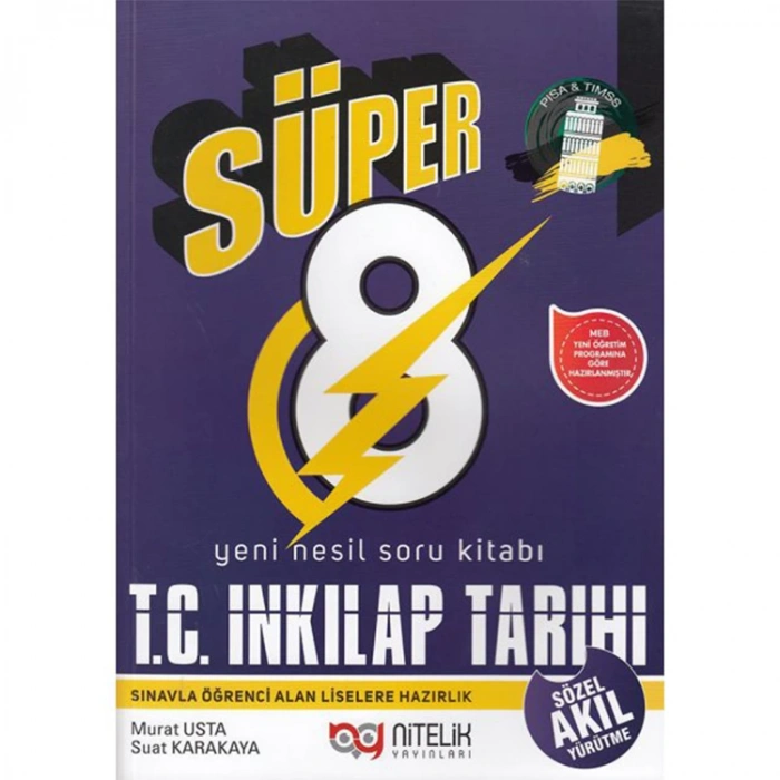 NİTELİK 8. SINIF SÜPER T.C.İNKILAP TARİHİ VE ATATÜRKÇÜLÜK SORU BANKASI