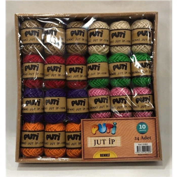 PUTİ JUT İP 10M-RENKLİ 01852