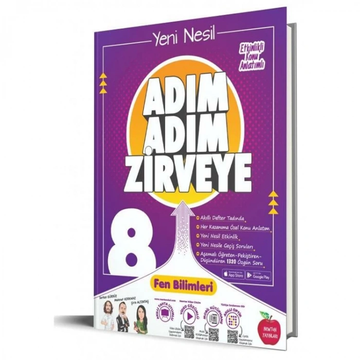 NEWTON 8.SINIF ADIM ADIM ZİRVEYE FEN BİLİMLERİ SORU BANKASI